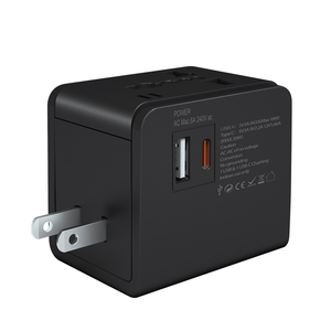 Produit phare <span class=keywords><strong>Amazon</strong></span> <span class=keywords><strong>Adaptateur</strong></span> de voyage USB 20w Pd <span class=keywords><strong>Adaptateur</strong></span> de voyage mural Multi Plug <span class=keywords><strong>Adaptateur</strong></span> de voyage universel - Product Image 1