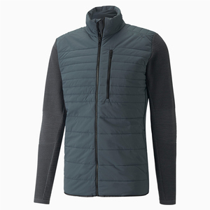 Vêtements de Golf souples pour hommes, veste matelassée personnalisée, coupe-vent en Polyester, style décontracté - Product Image 3