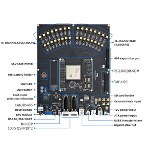 PZ-ZU49DR-KFB FPGA ban phát triển zynq ultrascale + rfsoc zu49dr phần mềm được xác định đài phát thanh (SDR) không dây xử lý tín hiệu Kit - Product Image 4