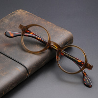 Lunettes de vue en acétate épais haut de gamme, très vendues, monture ronde classique, unisexe, ST56002
