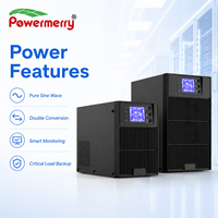 Onduleur en ligne 2 kVA à onde sinusoïdale pure monophasé pour équipement informatique de bureau et système de protection de secours pour charges critiques