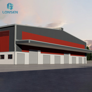 Entrepôt de stockage de semences et de cultures en structure légère en acier Q235 pour coopérative agricole - Product Image 3