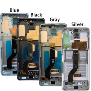 Pour Samsung pour Galaxy S20 Plus cadre d'affichage LCD G985F/DS <span class=keywords><strong>G986B</strong></span> pièces de rechange d'assemblage de numériseur tactile avec affichage clair - Product Image 2