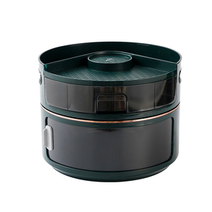 Plastic Lazy Susan Kitchen Spice Rack 360 Degree Turntable Rotating Seasoning Organizer