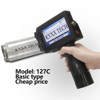 Imprimante jet d'encre portable KY127C pour logos, dates, étiquettes, codes-barres et codes QR