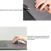 LFD 02 Film protecteur anti-rayures anti-reflets imperméable AG de qualité supérieure pour MacBook, autocollant pour coque, film PET