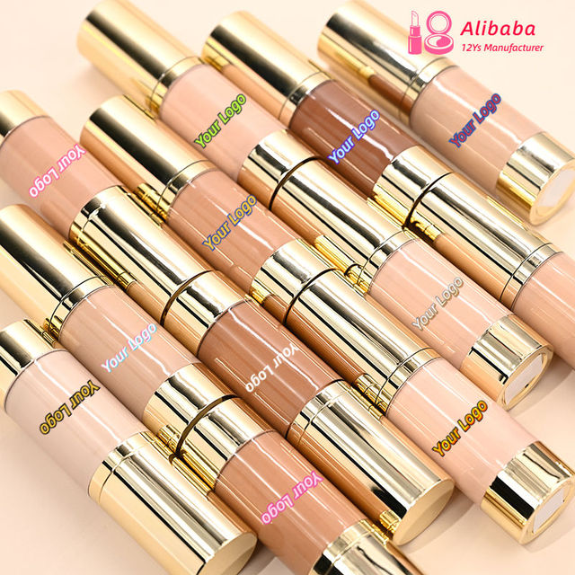 100 Color Hd High Quality Foundation Liquid Full Cover 24H Long Lasting Private Label Matte Waterproof Makeup Foundation