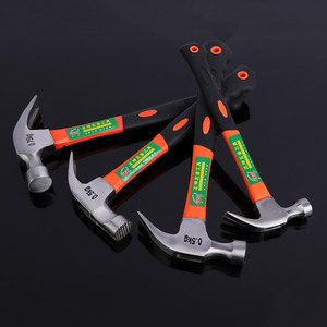 Claw <b>Hammer</b> 45 Steel Round Face 0.75kg Non Slip Handle For Construction Carpentry Electrical Work - Product Image 3