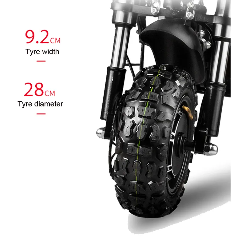 Chinesische Roller hersteller 5600W 85KM Speed Folding Doppel motor Offroad Faltbarer Elektro roller Erwachsener