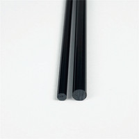 Barres en plastique extrudé POM coloré de 10 mm, profilés d'extrusion ABS PVC, barres rondes et carrées, bandes de forme ronde pour tentes, lits et accessoires de jeu