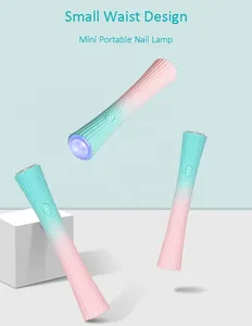 Lámpara de Uñas Portátil con Diseño de Cintura Delgada, Lámpara de Uñas LED Recargable, Mini Lámpara de Uñas UV para Curado de Gel - Product Image 6