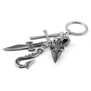 LLavero de Anime <span class=keywords><strong>Hunter</strong></span> X <span class=keywords><strong>Hunter</strong></span> para hombres y mujeres, llavero de Cosplay, baratijas, Kurapika, disfraz de rata, accesorios para armas, regalos - Product Image 2