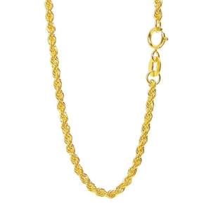 Ожерелье из цельного золота 18 карат / Колье-цепочка «Витой канат» / Колье-цепочка «Твист» - Product Image 1