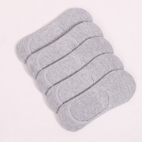 Chaussettes de bateau antidérapantes respirantes d'été pour femmes Tube court de couleur unie avec bouche peu profonde et haut bas tricoté pour un usage quotidien