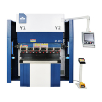 Presión de flexión de bajo ruido 35 toneladas Servo eléctrico completamente automatizado CNC Freno de prensa de flexión