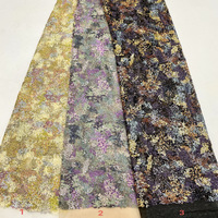 Robe Cheongsam à Paillettes Grandes et Petites Broderies Géométriques Tissu Pailleté Tendance