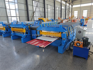 Máquina Formadora de Tejas de Zinc con Control PLC, Motor de Alta Potencia y Caja de Cambios <span class=keywords><strong>para</strong></span> Paneles de Techo de Acero de Color, Fácil Operación - Product Image 2