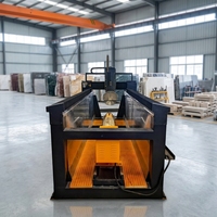 Machine de sculpture CNC 4 axes FCM-600 pour colonnes en pierre, piliers romains en marbre, colonnes spirales, découpeuse de profilage 3D