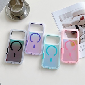 Funda Magnética Antigolpes 2 en 1 con Diseño a Color Compatible con Apple 17 Pro Max iPhone 16 Pro Plus Defender - Product Image 2