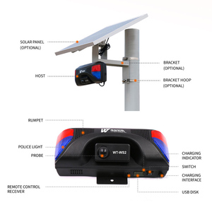 Thông minh ngoài trời báo động năng lượng mặt trời hồng ngoại báo động con người cảm biến chuyển động không dây an ninh nhà hàng rào chu vi hệ thống báo động - Product Image 6