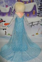 Costume de mascotte personnalisé vacances fête de noël eux cosplay princesse elsa costume de mascotte