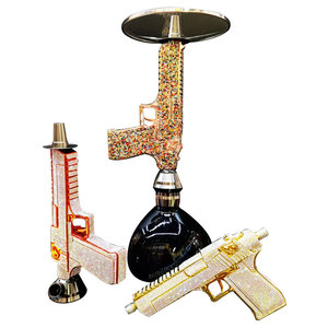 Lo más nuevo, pistola con diseño de diamante brillante, juego de Shisha, pistola alemana Premium Desert Eagle, pistola Hookah, pistola Hookah - Product Image 1