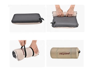 HISPEED Ultralight Memory Foam Travel <strong>Pillow</strong> Inflatable Camping <strong>Pillow</strong> for Comfortable Sleep On-The-Go - Product Image 4