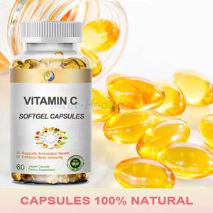 Cápsulas de Gel Suave de Colágeno y Vitamina C Ausreson OEM, Suplemento para la Salud Inmunológica y Blanqueamiento de la Piel, Cápsulas de Gel Suave de Vitamina C Liposomal - Product Image 2