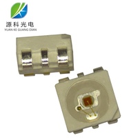 Luz para Automóvil, Chip LED Epistar Sanan de 0.5w, Rojo 615-625nm, Plcc 6 SMD 3343