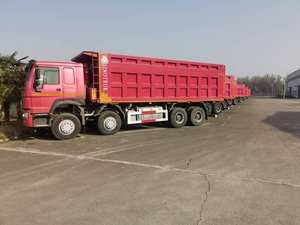 Camion à benne basculante HOWO 8x4 camion à benne basculante à 10 roues 20 cubes 371 375 380hp camion à benne basculante minière Sinotruk - Product Image 5