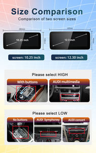 Stwei Snapdragon665 8g 128g Android12 Carplay sans fil Auto pour Audi 09-16 Q5 Lecteurs vidéo de voiture GPS Navigation Bluetooth Android - Product Image 3