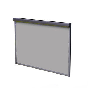 遮阳电动拉链轨道卷帘铝制室内遮阳百叶窗 - Product Image 1