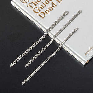 マンヒップホップジュエリー925スターリングシルバーロジウムメッキ6mm/7mm/8mmチェーンキューバチェーンブレスレット - Product Image 5