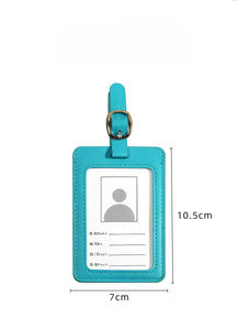 Valise <span class=keywords><strong>de</strong></span> <span class=keywords><strong>voyage</strong></span> d'affaires colorée avec carte d'embarquement en cuir PU étiquette d'identification <span class=keywords><strong>de</strong></span> nom <span class=keywords><strong>de</strong></span> bagage boucle <span class=keywords><strong>de</strong></span> matériel <span class=keywords><strong>de</strong></span> mode Promotions <span class=keywords><strong>de</strong></span> <span class=keywords><strong>vol</strong></span> - Product Image 6