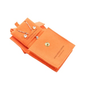 Bolsa de Terciopelo con Cierre de Botón y Logotipo Personalizado, 3x4 Pulgadas, Reciclable, Premium, para Joyería, Dulces, Regalos, Bodas, Fiestas, Navidad - Product Image 6