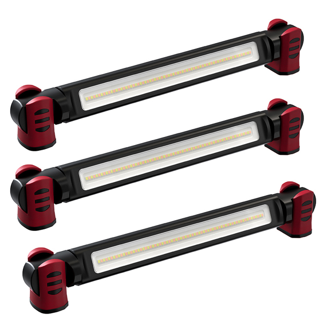 Portable Rechargeable Magnet Work Light with Metal Surface Adsorption for Warehouse/Home DIY/Night Work Lighting