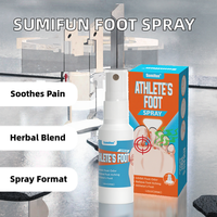 Sumifun 30ml Bubuk Deodoran Herbal Anti Jamur Semprotan Kaki Atlet untuk Kegunaan Kesehatan