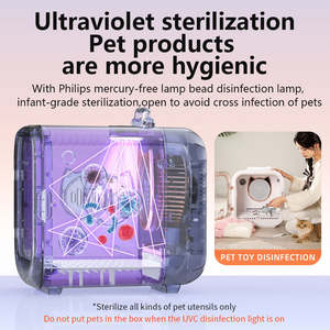 Cabine de séchage pour animaux de compagnie de luxe, antibactérienne, écologique, moderne, grande capacité 63L, système d'air frais, personnalisée pour les propriétaires de chiens et de chats, vente en gros - Product Image 4