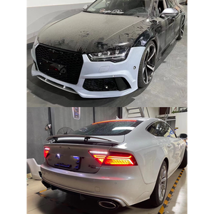 Les anciens modèles A7L pour mettre à niveau le nouveau modèle RS7 surround kit comprenant entoure phares feux arrière pare-chocs de voiture pour audi A7 - Product Image 6