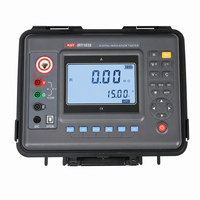 Mégohmmètre numérique portable 10 kV IP54, instrument de mesure de l'isolement des équipements électriques avec six tensions de test sélectionnables