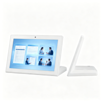 New 8 Inch A133 Android 10 L Type Desktop Touch Screen Wi-Fi Enabled Bank Hospital Queue System OEM ODM Industrial Tablet