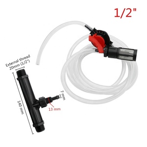 1/2 pulgadas Venturi tubo automático agricultura jardín riego por goteo Venturi fertilizante inyector mezclador Kit - Product Image 3