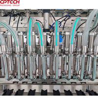 Machines de remplissage automatiques pour liquides, huiles, miel, sauces, cosmétiques, produits chimiques quotidiens, machine de remplissage à piston