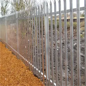 Toptan sıcak satış D ve W tipi renkli galvanizli çelik çit çit