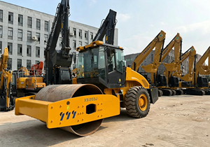 Maquinaria de Construcción Usada Barata, Compactadora Hidráulica XS203J, Tambor de Acero de Alta Vibración, Estructura Resistente al Desgaste - Product Image 2