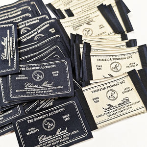 Etiquetas de Ropa Sostenibles Personalizadas y Etiquetas con Logotipo de Alta Calidad, Servicio Rápido de Muestras, Etiquetas de Ropa Tejidas en Satén para Marcas - Product Image 3