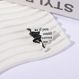 Como si pudieras superarme esmalte Pin vampiro temática fantasía amor película broche solapa mochila insignia joyería decoración joyería - Product Image 2