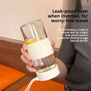 Silicone Leather Portable Cup Wholesale Office Use Eco-Friendly High Temperature Resistant <b>Tea</b> Water Separation Design Filter - Product Image 2