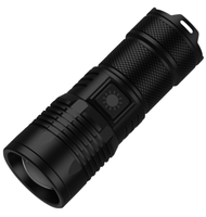 Nouveau modèle de lampe de poche LED laser blanche à charge rapide USB, lampe de poche extérieure multifonctionnelle à longue portée