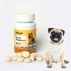 Compresse Calmanti per Animali Domestici, Integratori per la Salute degli Animali, Probiotici per Cani con Melatonina - Product Image 1